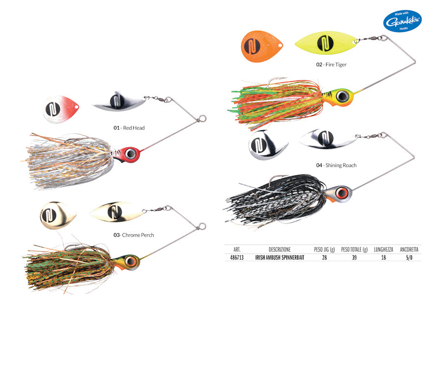 IRIS AMBUSH SPINNERBAIT FASSA SPO